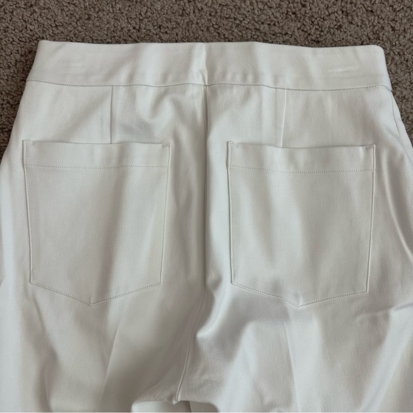 Spanx Pants Womens Size M Kick Flare Classic White - Picture 5 of 11